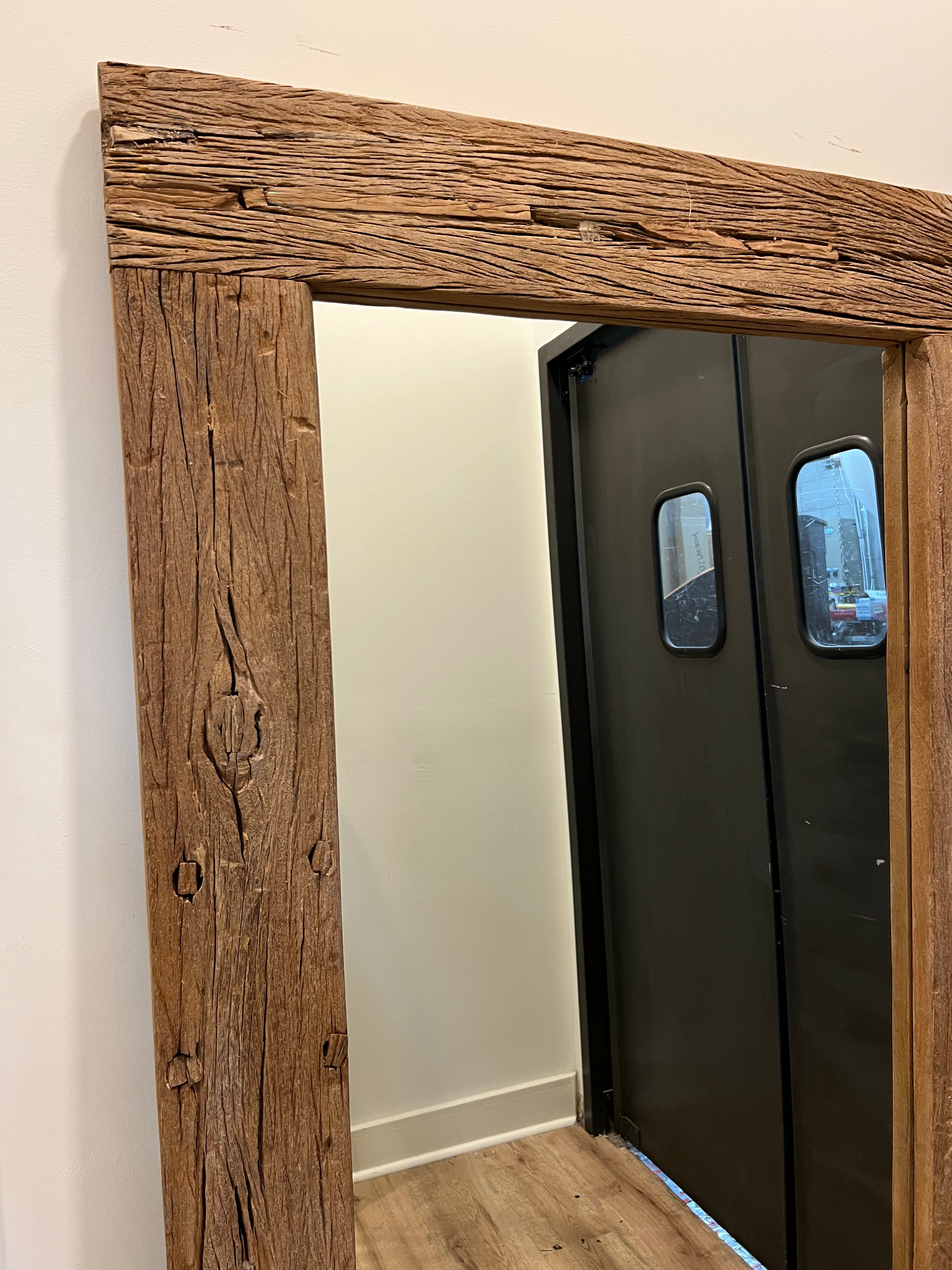 Rustics Teak Mirror