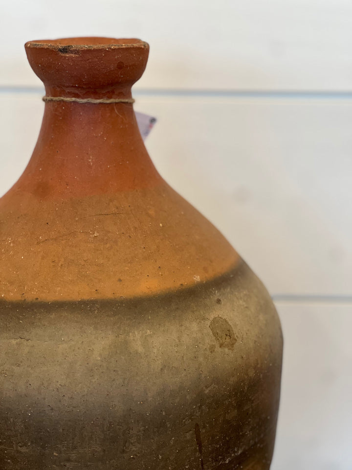 Clay Rice Wine Bottle