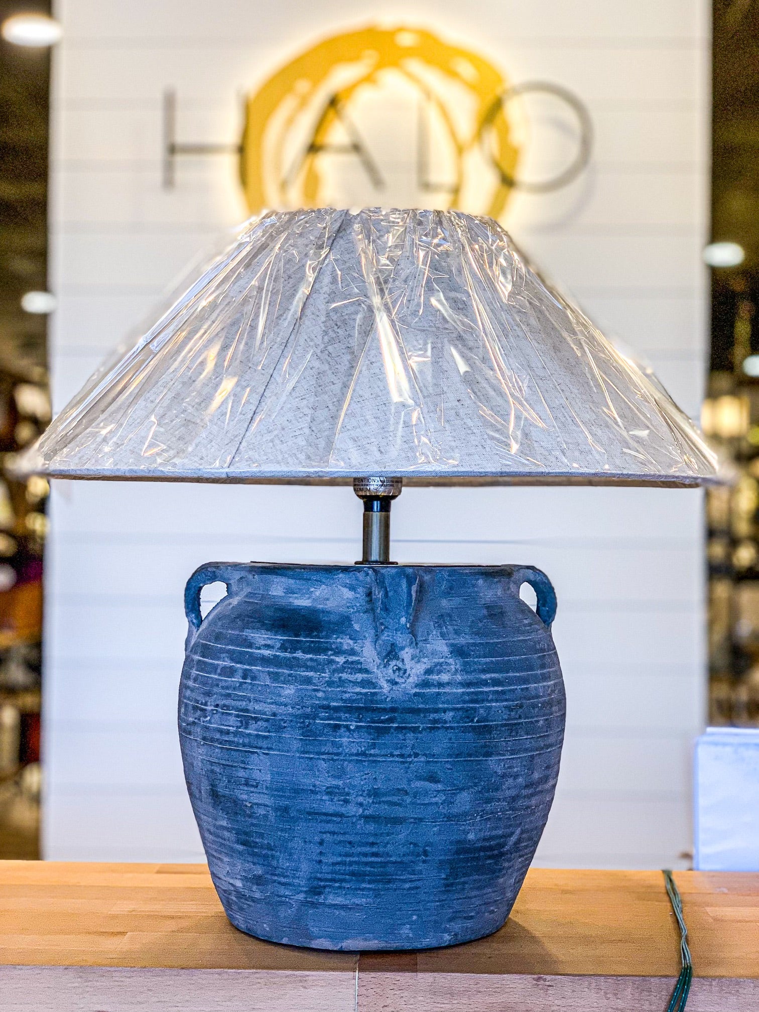Lamp Chinese Water Pot w/ Handles