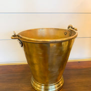 Vintage Brass Bucket