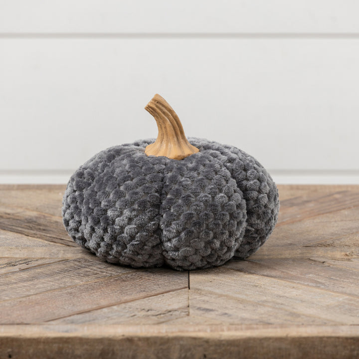 6" FUZZY PUMPKINS