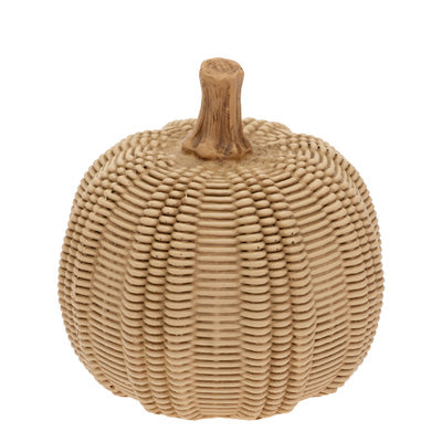 Wicker Textured Pumpkin