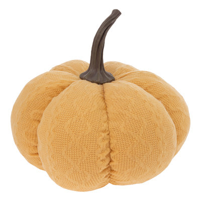 Plush Patterned Pumpkin