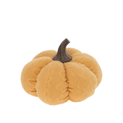 Plush Patterned Pumpkin