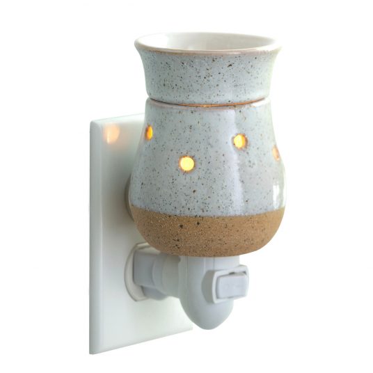 Fragrance Warmer Rustic White Pluggable