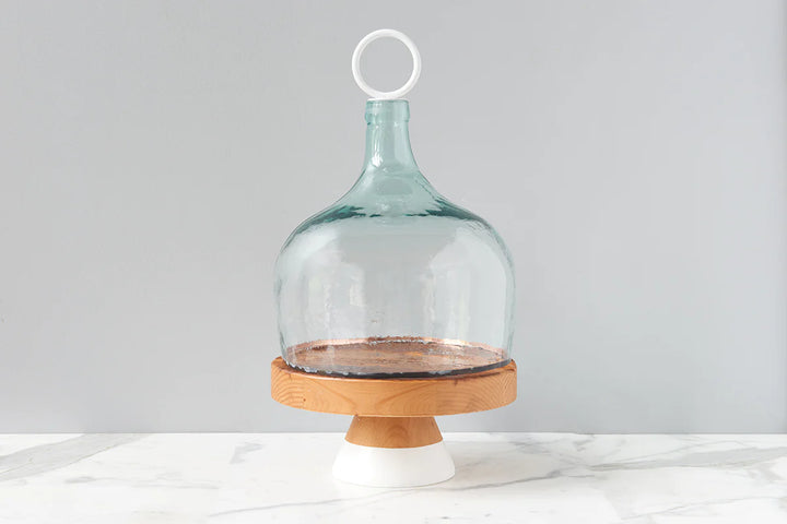 Cake Stand Wood White