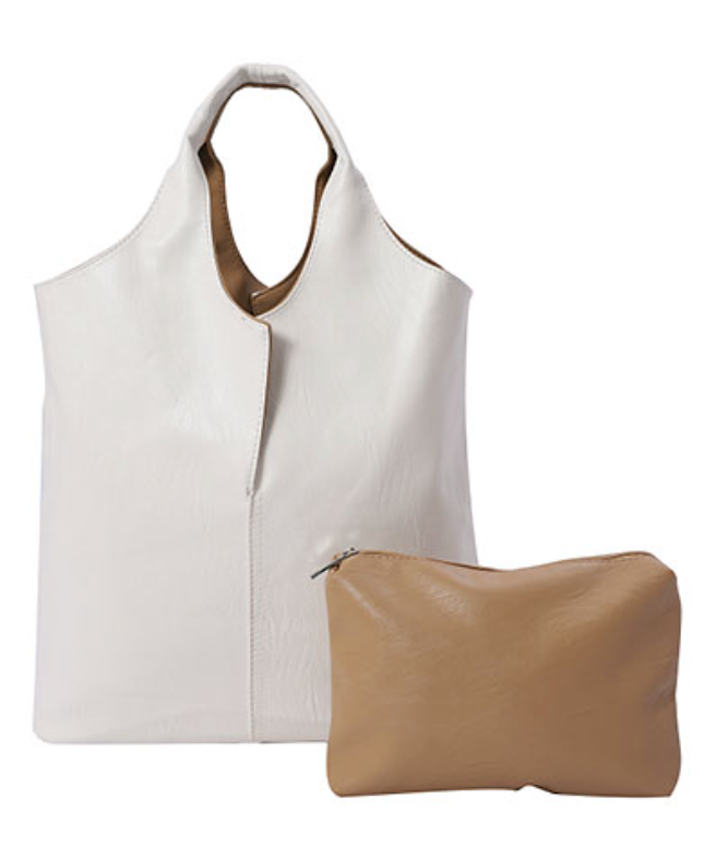 Reversible Tote with Matching Pouch