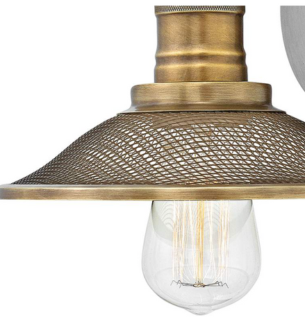 Sconce Hinkley Rigby 8 3/4" High Antique Nickel Wall