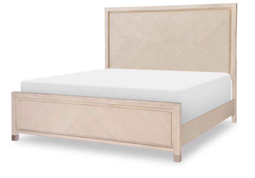 Bed Frame Eleanor Lighted Panel Queen