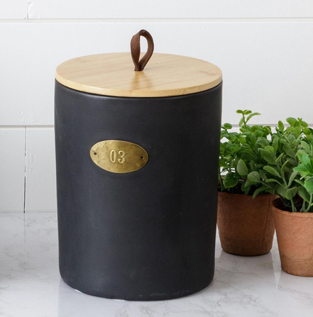 Matte Black Canister