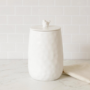 Ceramic Bird Canister