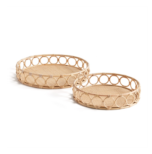 Ninette Round Trays