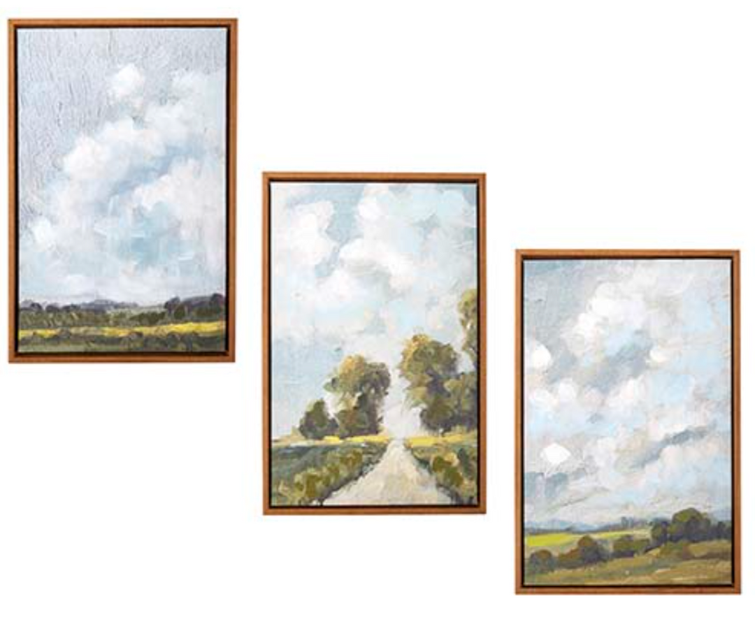 Landscape Canvas Framed Wall Art