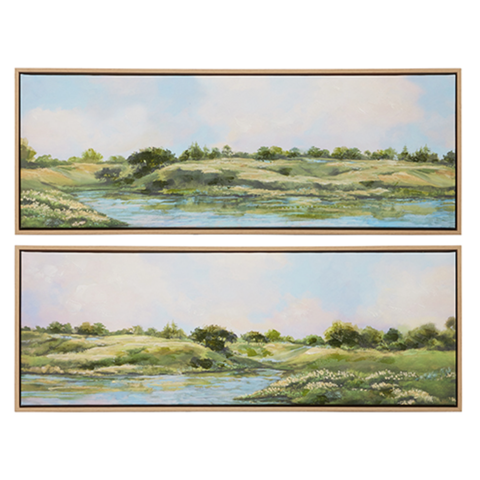 Landscape Textured Framed Wall Art