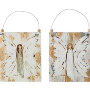 Wooden Angel Ornament