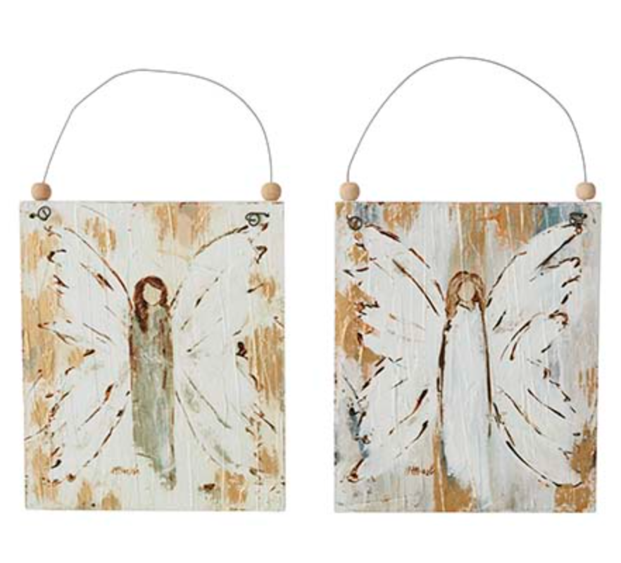 Wooden Angel Ornament