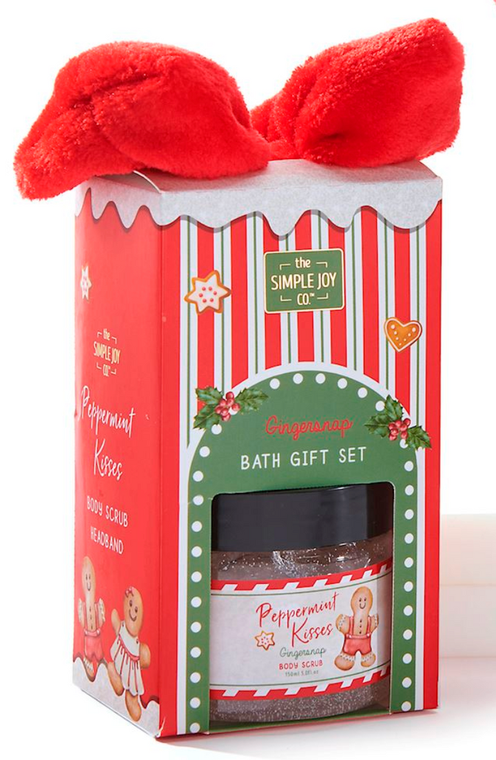 Scented Headband & Body Scrub Gift Set