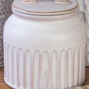 Reactive Glaze Stoneware Canisters