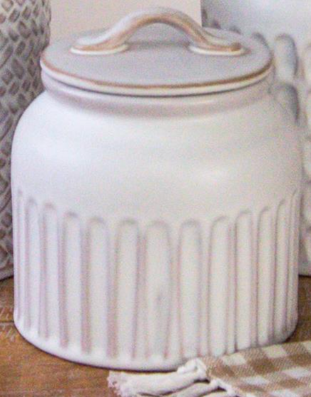 Reactive Glaze Stoneware Canisters