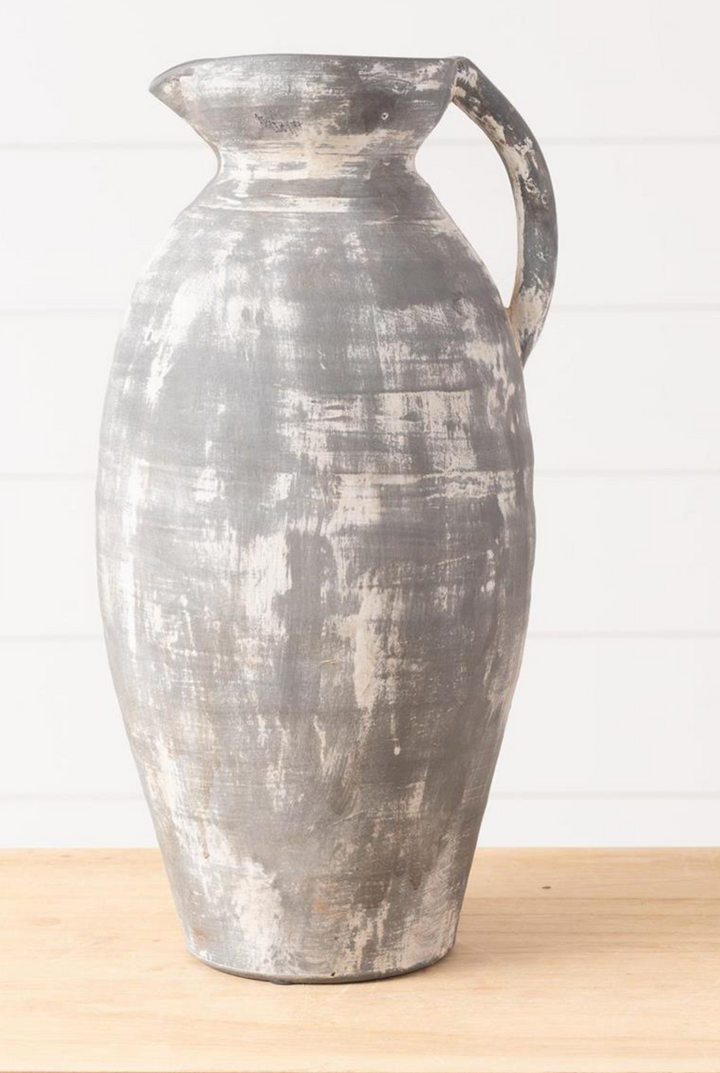 Tall Distressed Jug