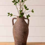 Weathered Tuscan Vase w/ Handles