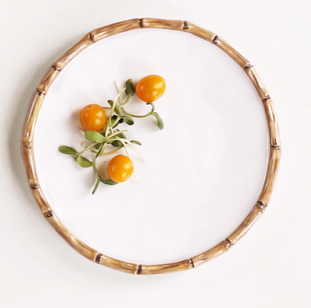 Bamboo Salad Plate