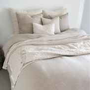 Natural White So Soft Linen Duvet Cover