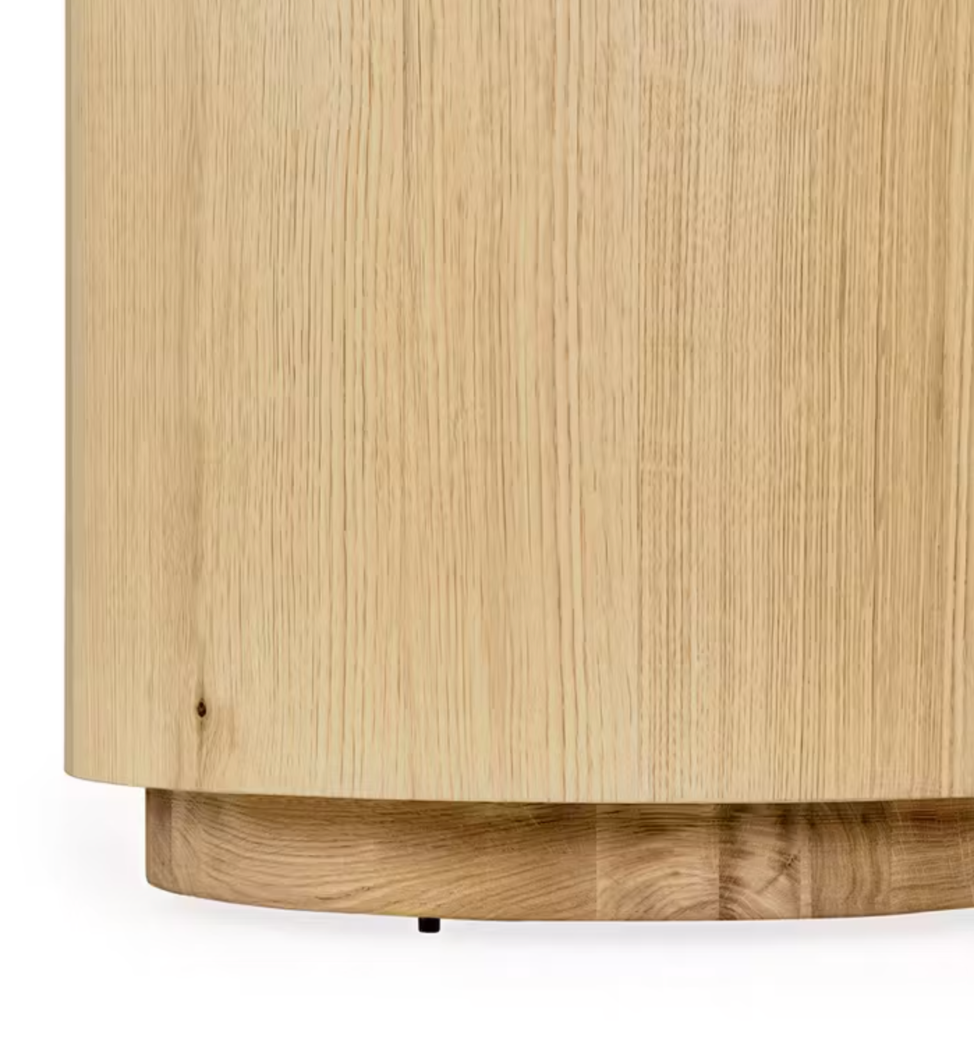 Louis Solid Wood Round End Table