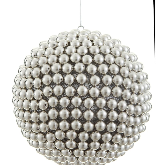 Glitter Beaded Ornament