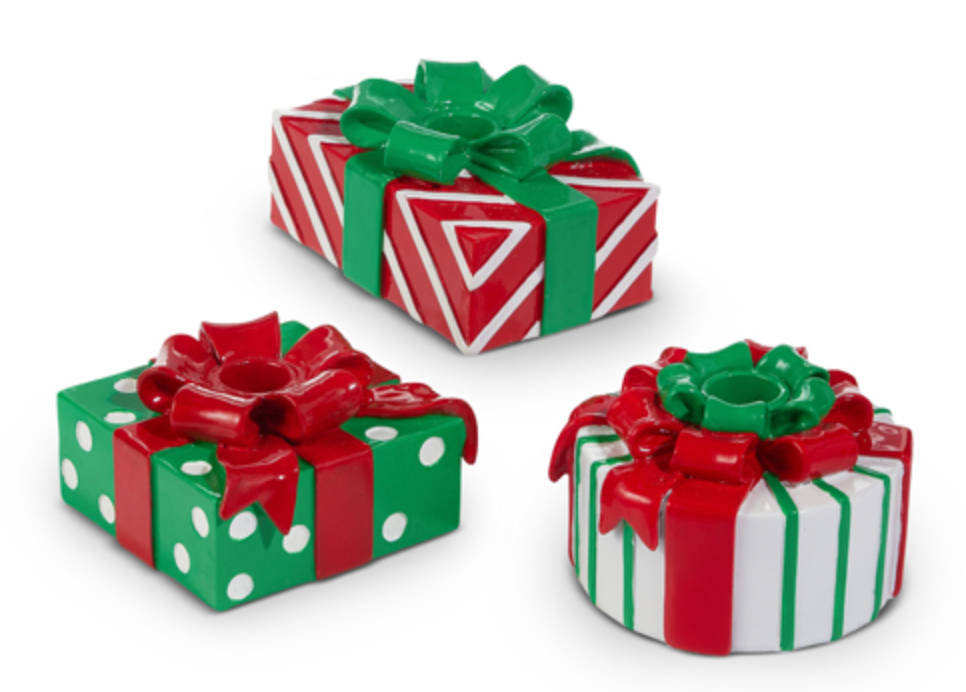 Present Candle Holder