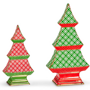 GEO PATTERN TABLETOP TREES