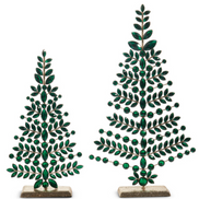 Green Jeweled Christmas Tree