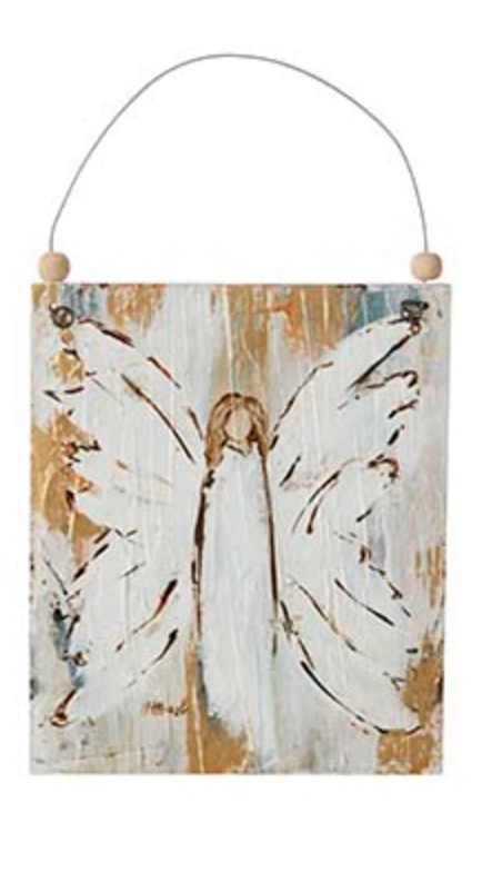 Wooden Angel Ornament