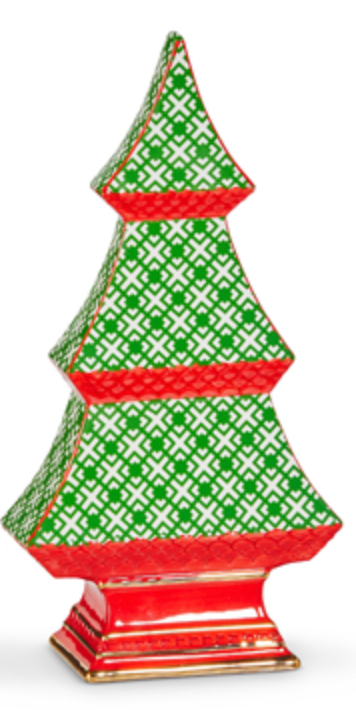 GEO PATTERN TABLETOP TREES