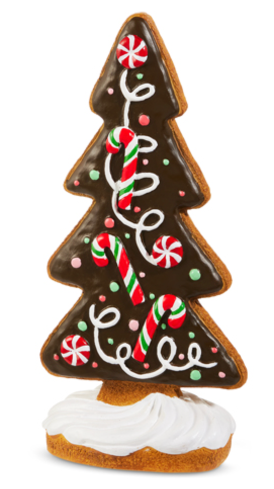 Chocolate Frosted Gingerbread Tree