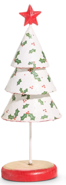 Christmas Paper Mache Tree