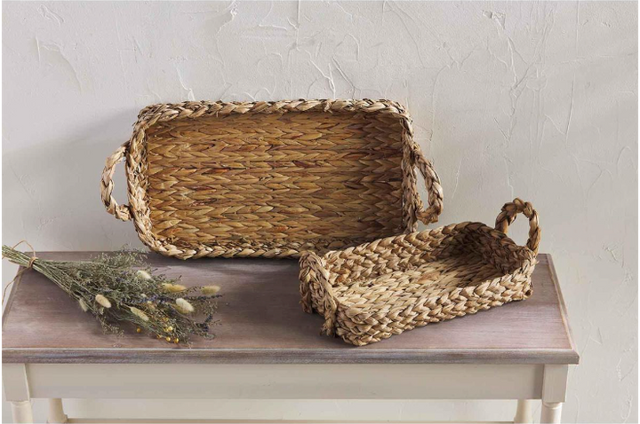 Woven Basket Tray