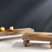 Serving Stand Wood Feet MP