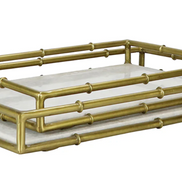 Faux Bamboo Tray