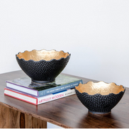 Metro Gilded Bowl