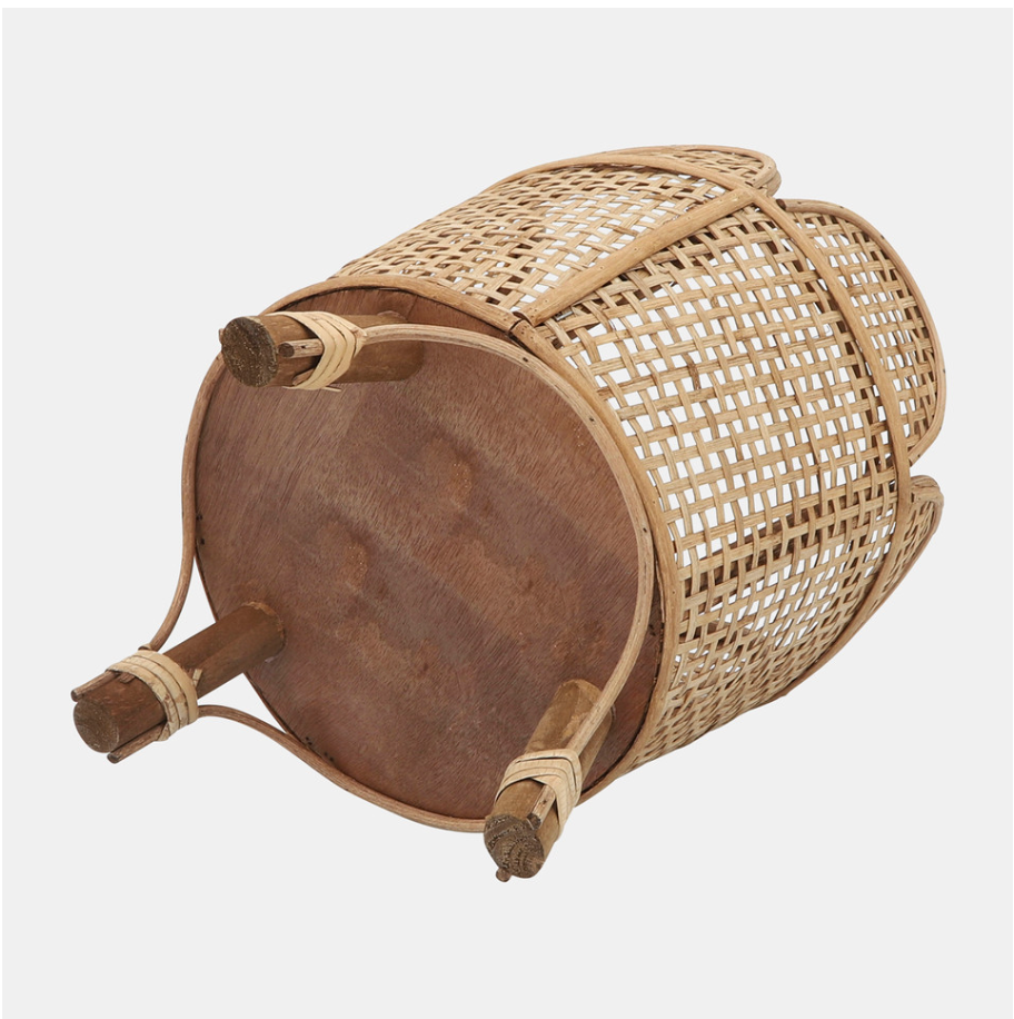 Brown Bamboo Wavy Planters