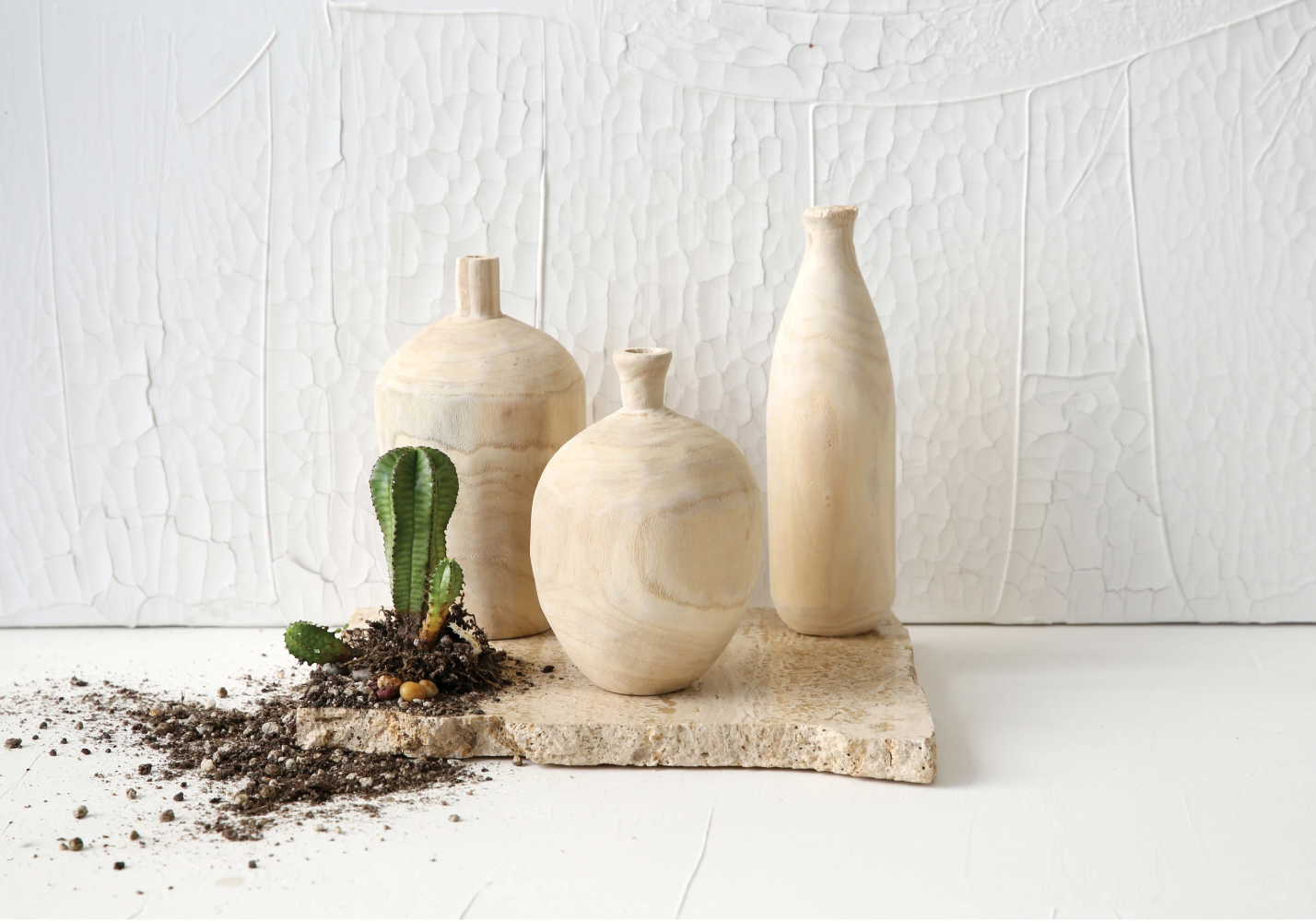 Paulownia Wood Vase