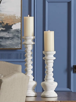 Candlestick Barley Twist Large