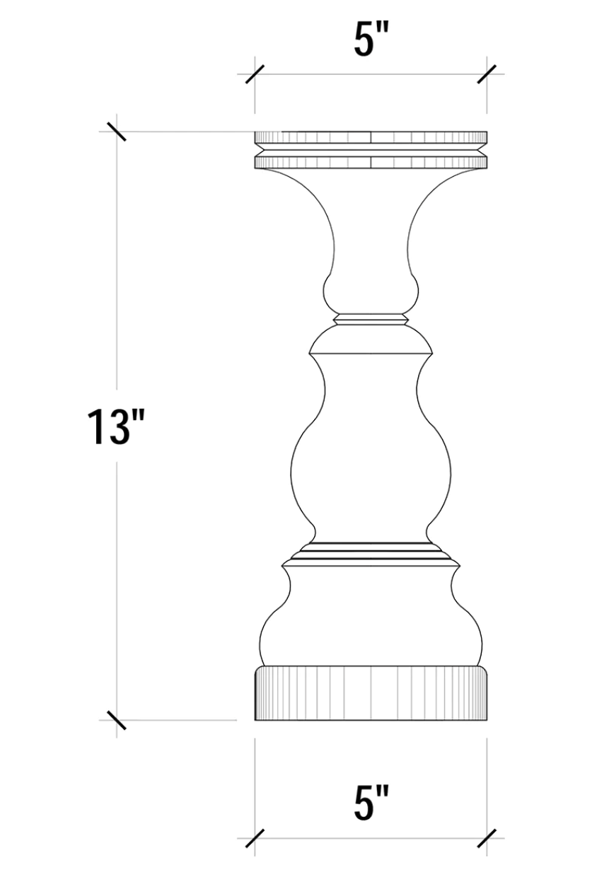 Candlestick Bobeche Small DRW