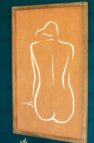 Framed Nude Prints Under Glass