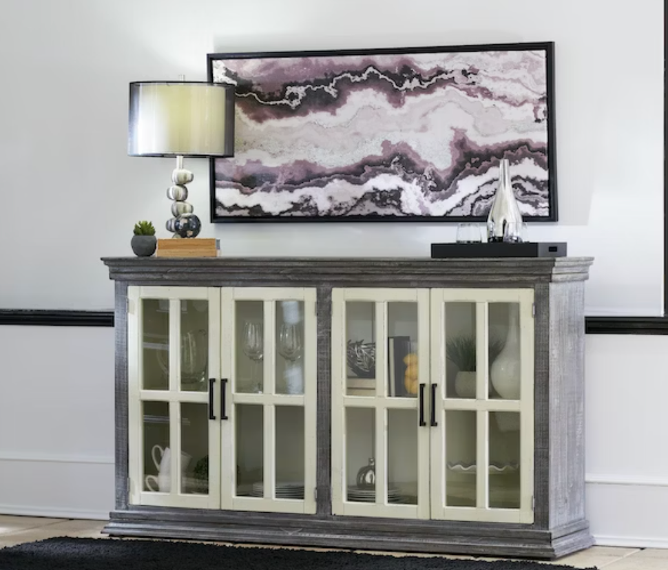 Buffet Liberty Server Gray