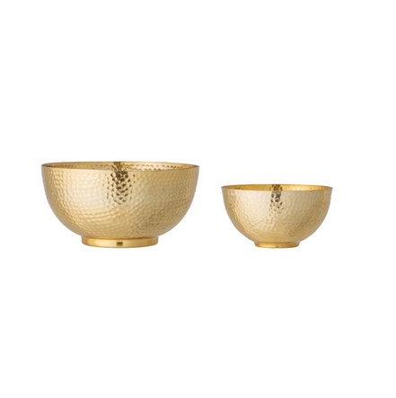 Hammered Metal Bowls