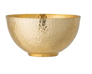 Hammered Metal Bowls