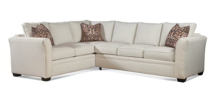 Bridgeport L Sectional w/ Top Stitching