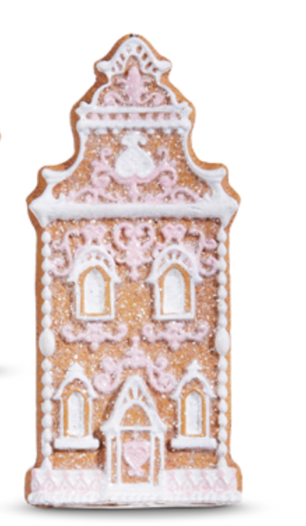 4" Gingerbread Church Ornament